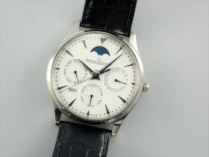 ジャガールクルト マスター Ref.Q1303520 シルバーグレー文字盤 中古 master-ultra-thin