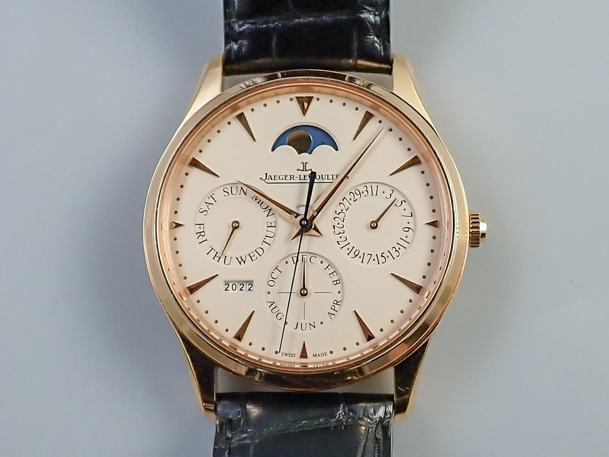 Jaeger-LeCoultre Master Ultra Slim Perpetual Calendar Ref.Q1302520 Eggshell Beige Dial Used 8LV9P8RA