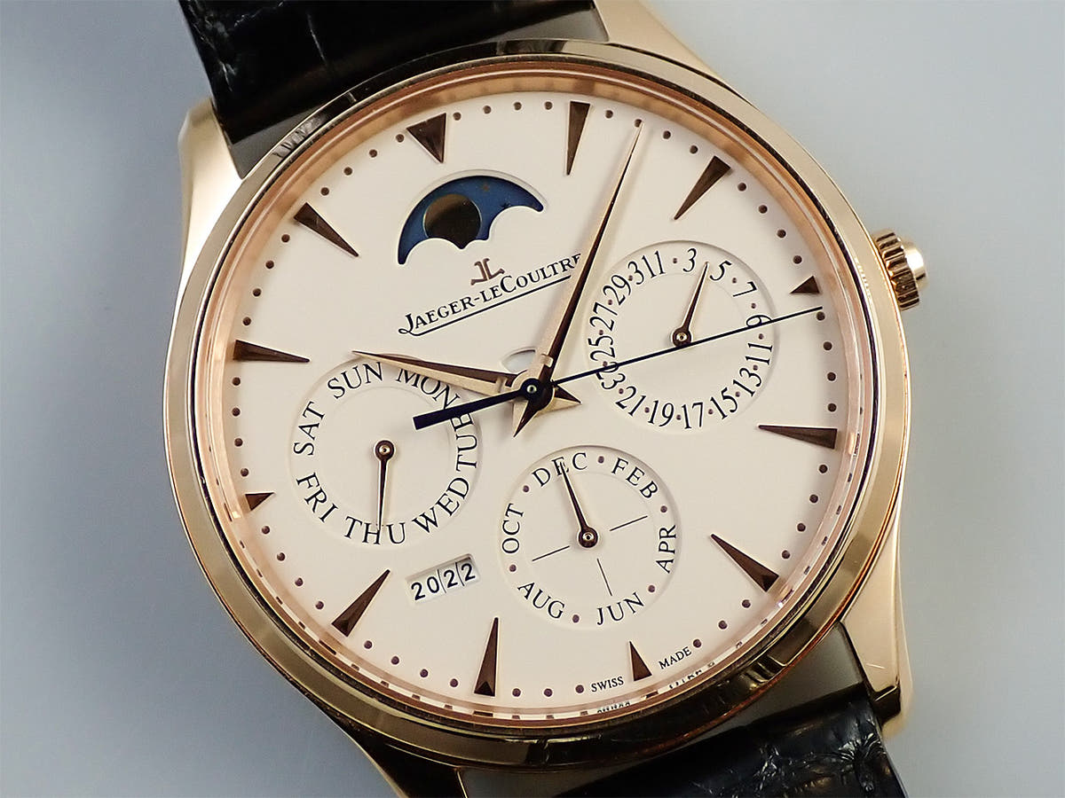 Jaeger-LeCoultre Master Ultra Slim Perpetual Calendar Ref.Q1302520 Eggshell Beige Dial Used 8LV9P8RA