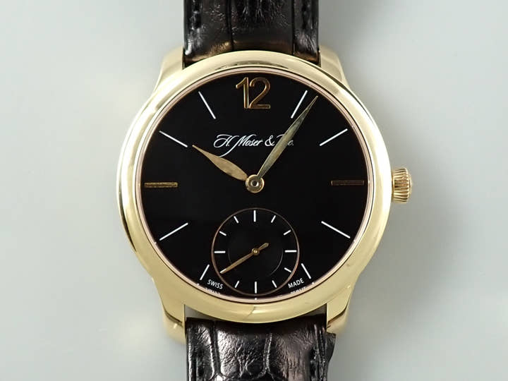 H.モーザー マユ Ref.321.503-007 ブラック文字盤 中古 F58YUW47