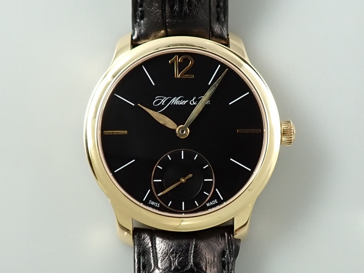 H.モーザー マユ Ref.321.503-007 ブラック文字盤 中古 F58YUW47