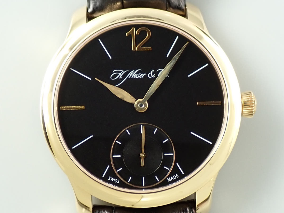 H.モーザー マユ Ref.321.503-007 ブラック文字盤 中古 F58YUW47