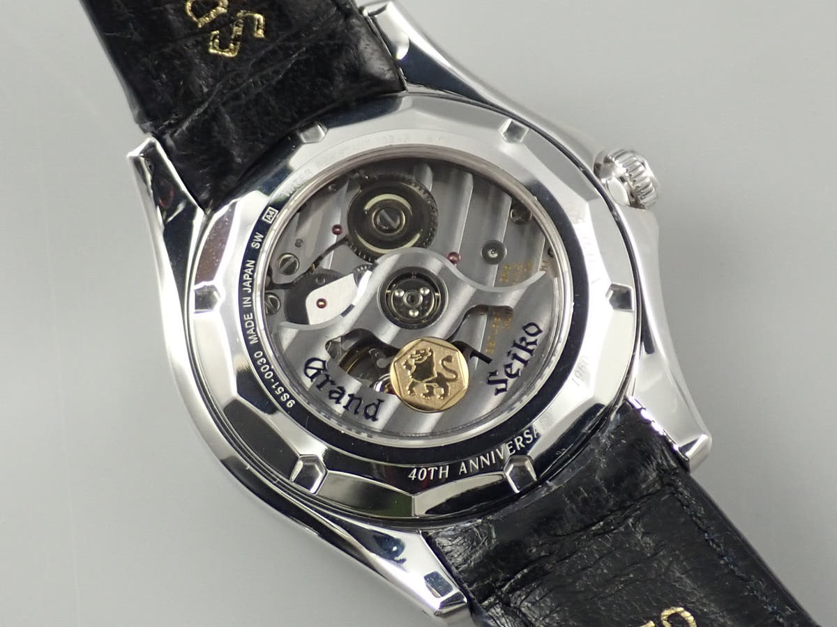 グランドセイコー 40周年記念モデル Ref.SBGR013 ブルー文字盤 美品 345RRFMK