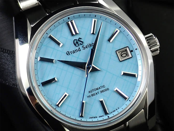 グランドセイコー メカニカル ハイビート 36000 銀座限定 2022モデル Ref.SBGH297 スカイブルー文字盤 未使用 V2042HZ4