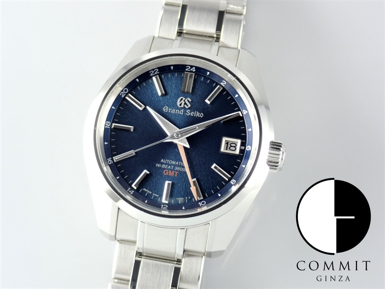 Grand Seiko Mechanical Hi-Beat 36000 GMT Ref.SBGJ235