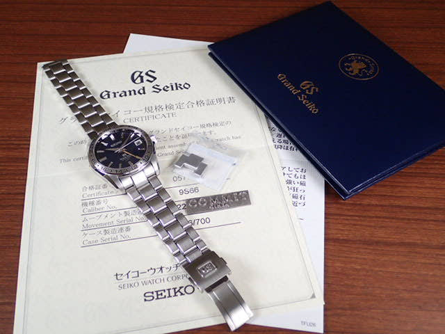 グランドセイコー メカニカル Ref.SBGM029 ブルー文字盤 中古 mechanical