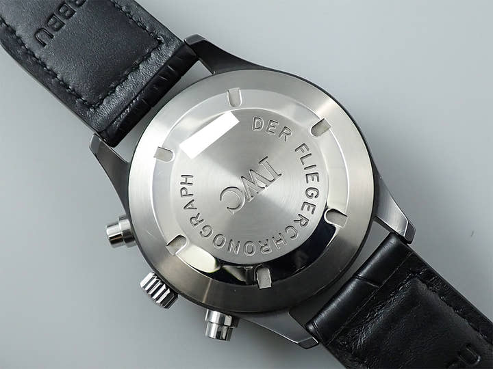 IWC メカニカルフリーガークロノグラフ Ref.IW3705-03 ブラック文字盤 中古 T456RRSK