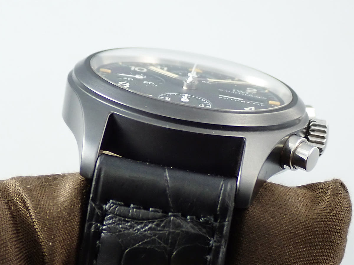 IWC メカニカルフリーガークロノグラフ Ref.IW3705-03 ブラック文字盤 中古 T456RRSK