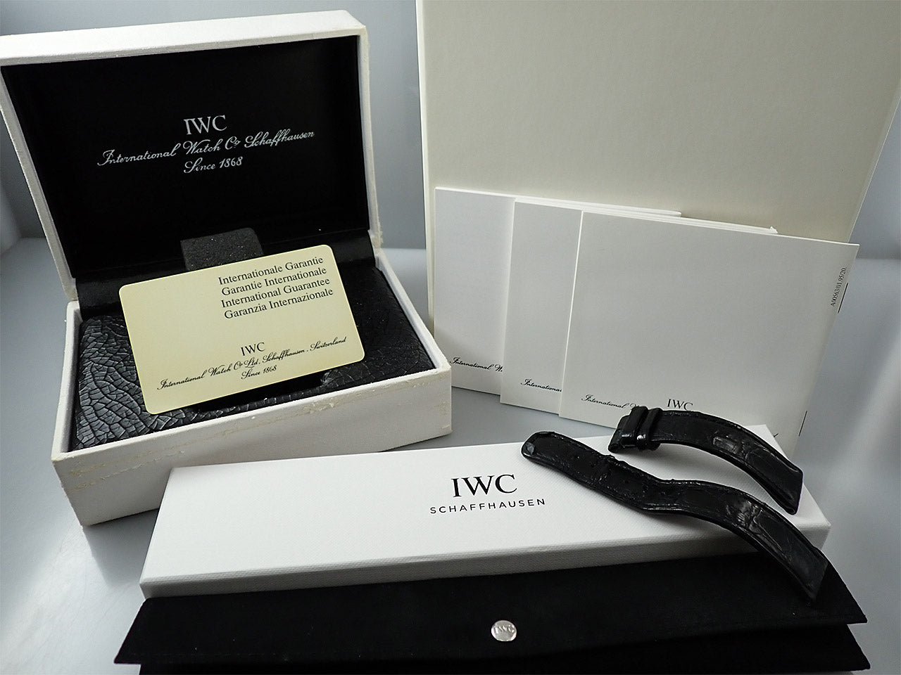 IWC メカニカルフリーガークロノグラフ ≪保証書・箱・その他≫