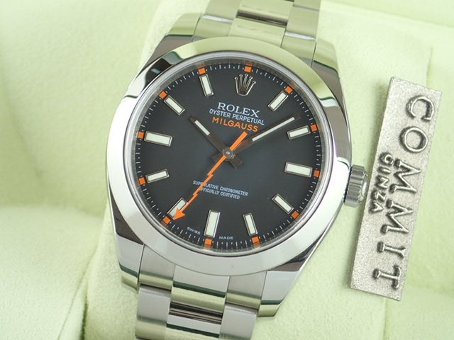 Rolex Milgauss Black Dial V Series