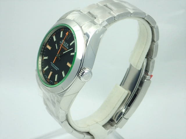 ロレックス ミルガウス Ref.116400GV ブラック文字盤 中古 milgauss-15