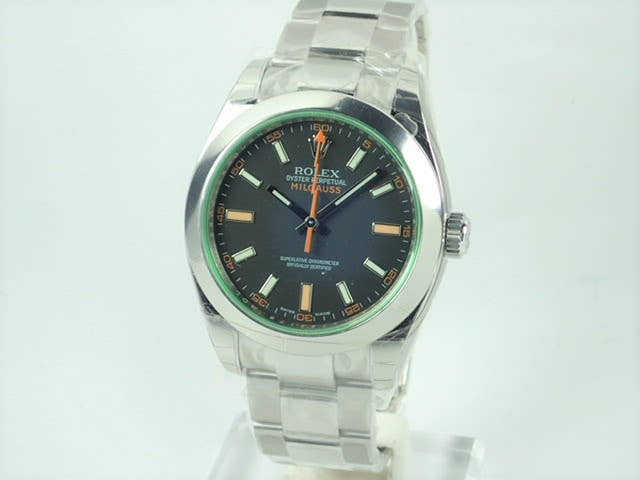 ロレックス ミルガウス Ref.116400GV ブラック文字盤 中古 milgauss-15