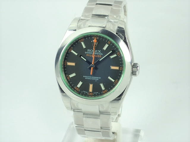 ロレックス ミルガウス Ref.116400GV ブラック文字盤 中古 milgauss-15