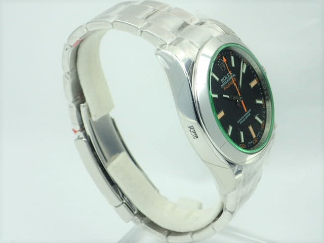 ロレックス ミルガウス Ref.116400GV ブラック文字盤 中古 milgauss-15