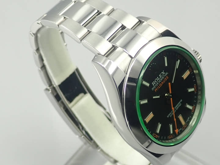 Rolex Milgauss Ref. 116400GV Stainless Steel Black Dial