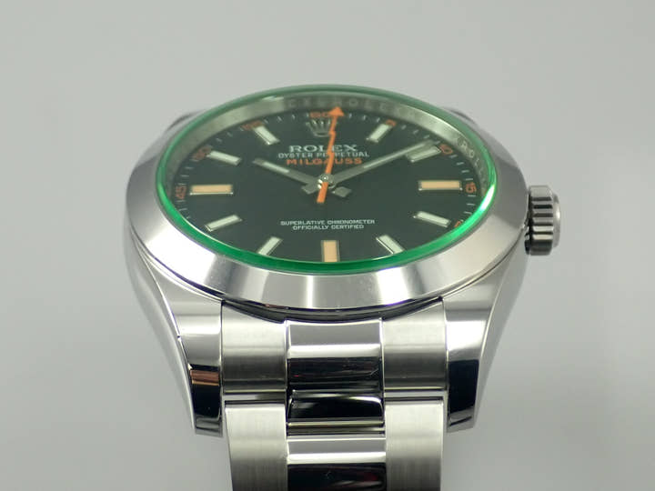 Rolex Milgauss Ref. 116400GV Stainless Steel Black Dial