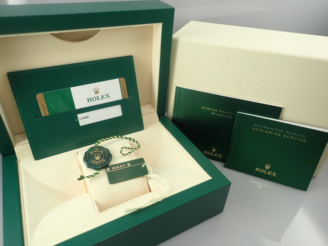 Rolex Milgauss &lt;Warranty box etc.&gt;