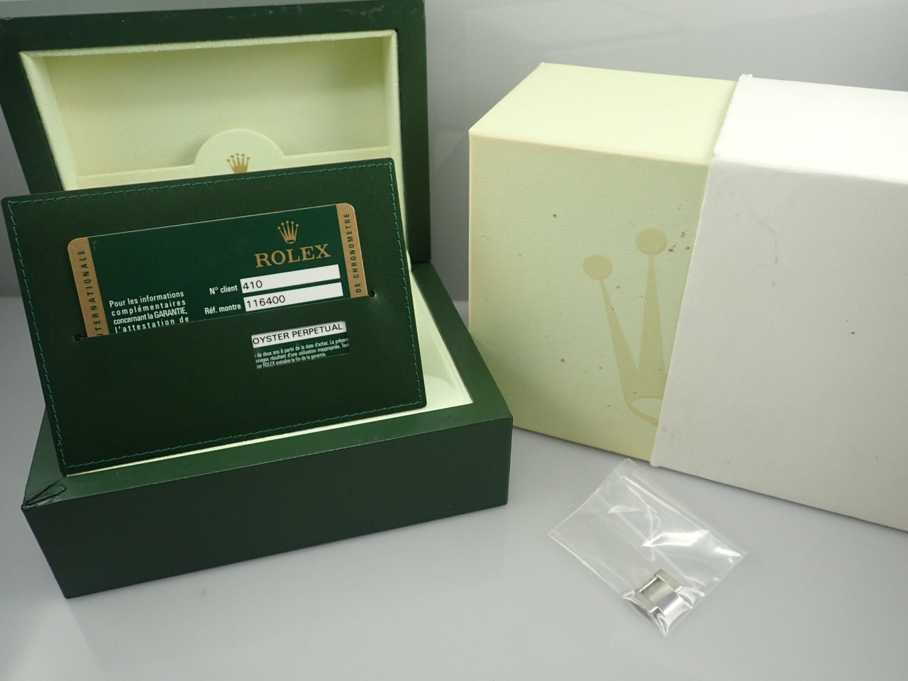 Rolex Milgauss M serial number &lt;Warranty box etc.&gt;