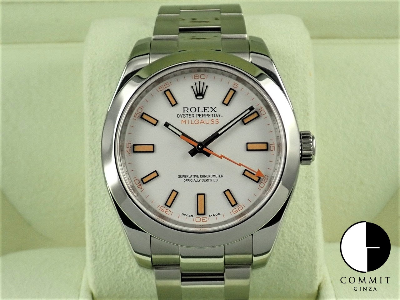 Rolex Milgauss M serial number &lt;Warranty box etc.&gt;