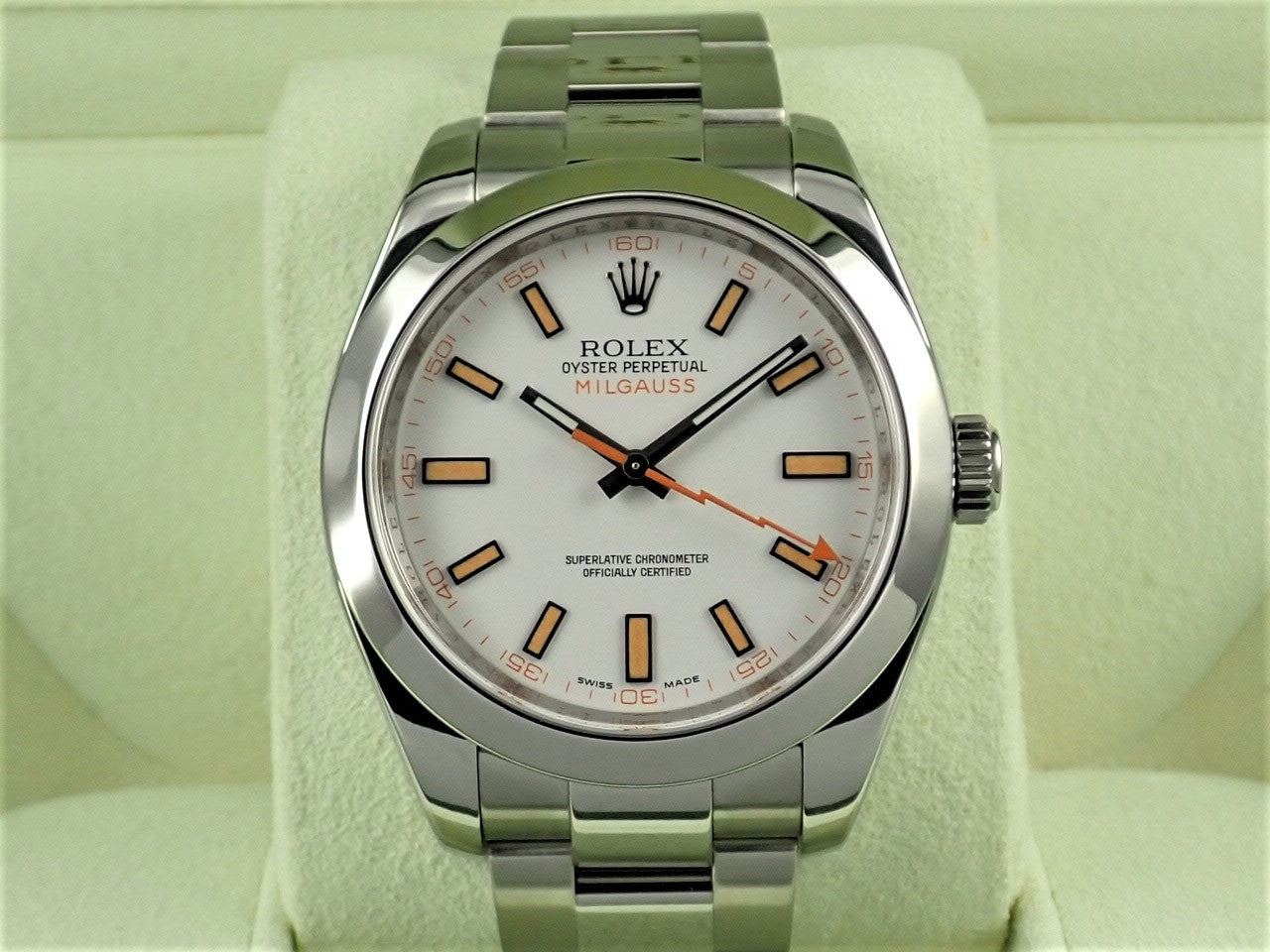 Rolex Milgauss M serial number &lt;Warranty box etc.&gt;