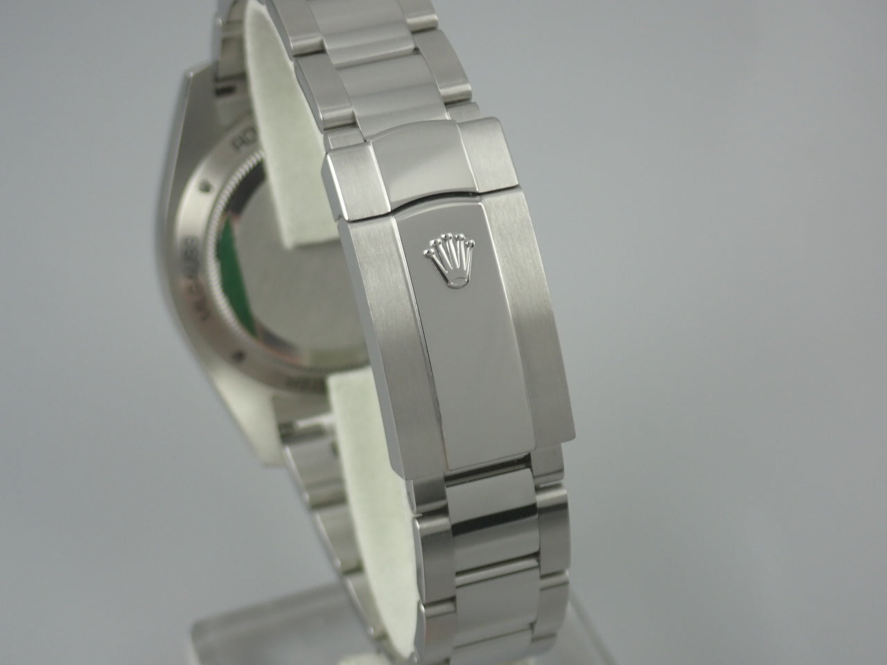 rolex milgauss green glass