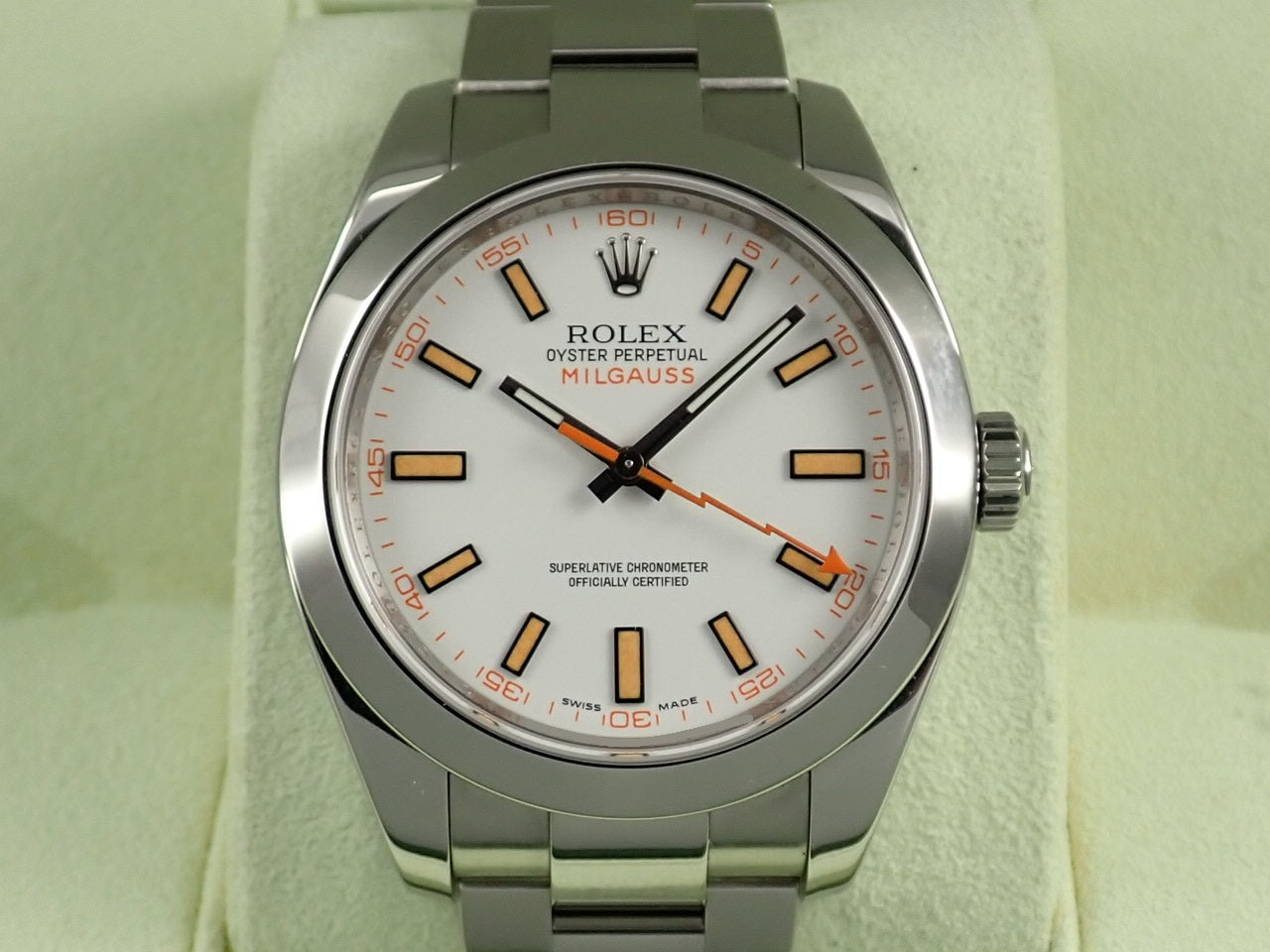 Rolex Milgauss M serial number &lt;Warranty, box, etc.&gt;