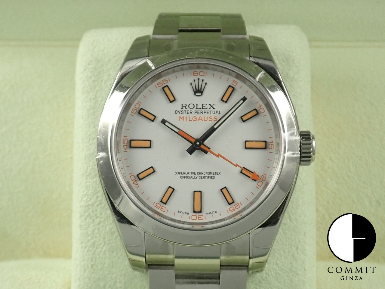 Rolex Milgauss M serial number &lt;Warranty, box, etc.&gt;