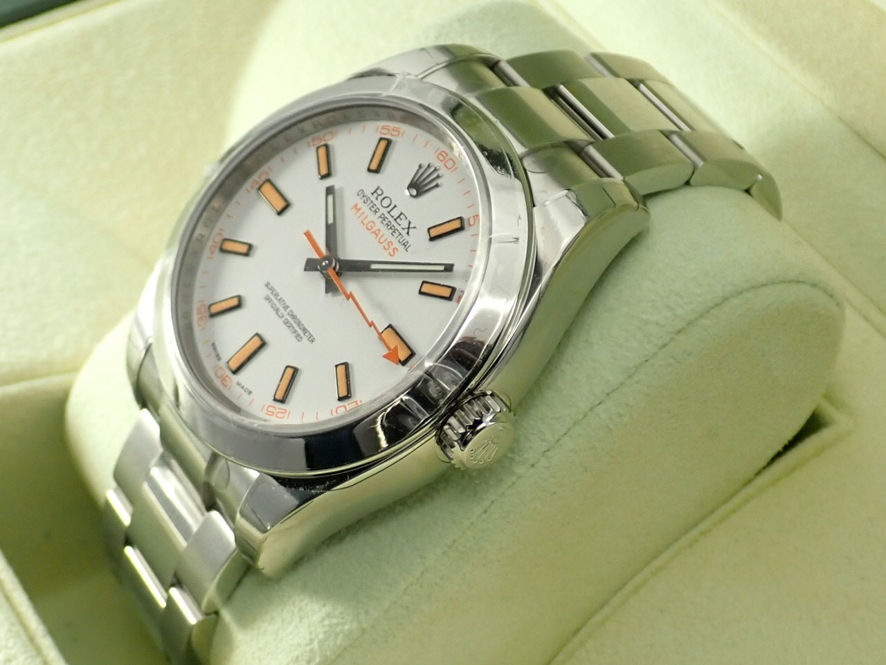 Rolex Milgauss M serial number &lt;Warranty, box, etc.&gt;