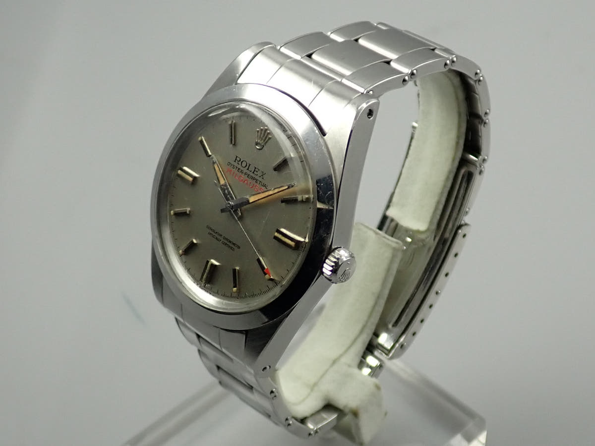 ロレックス ミルガウス Ref.1019 シルバー文字盤 中古 8T150998