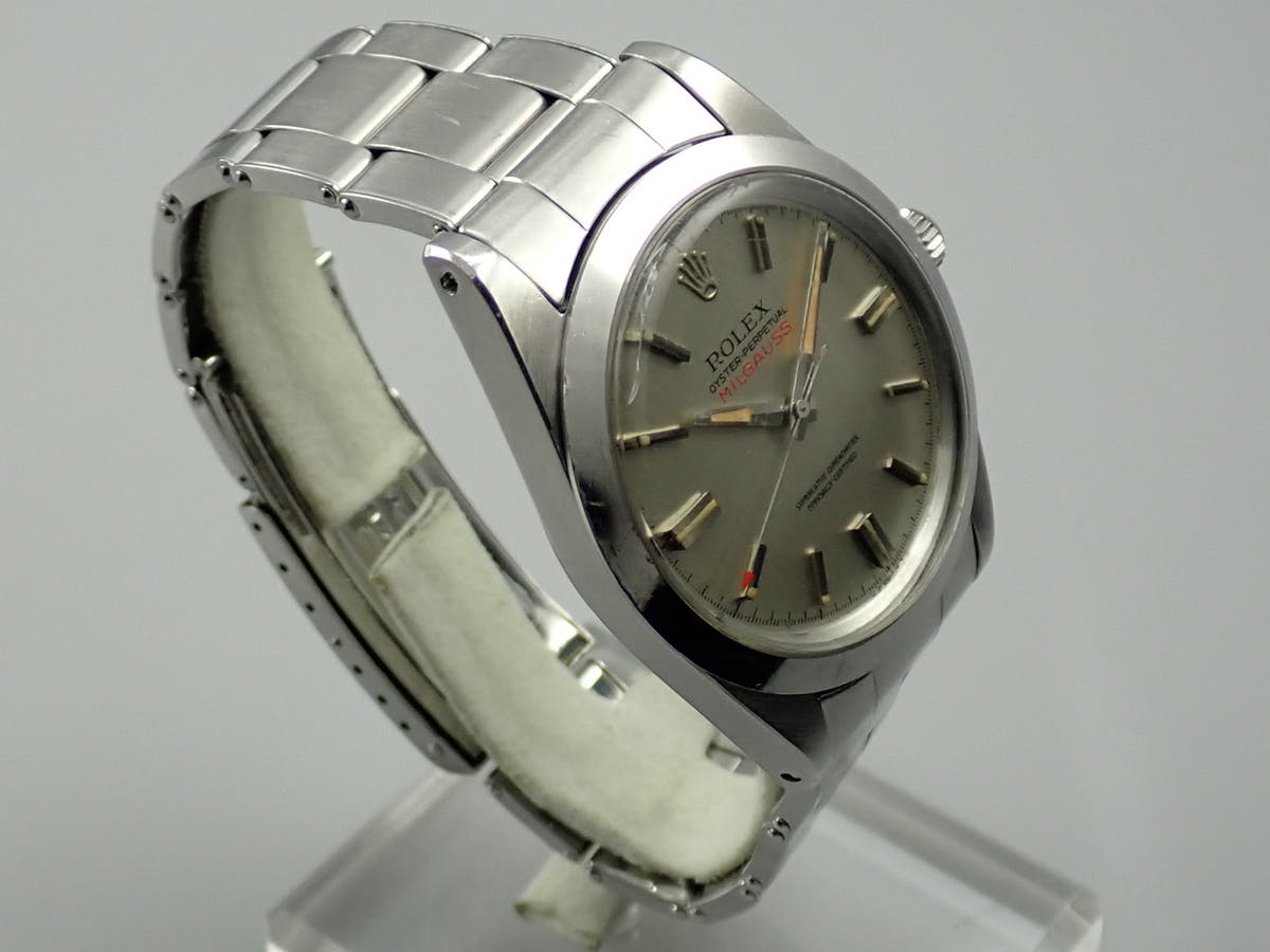 ロレックス ミルガウス Ref.1019 シルバー文字盤 中古 8T150998