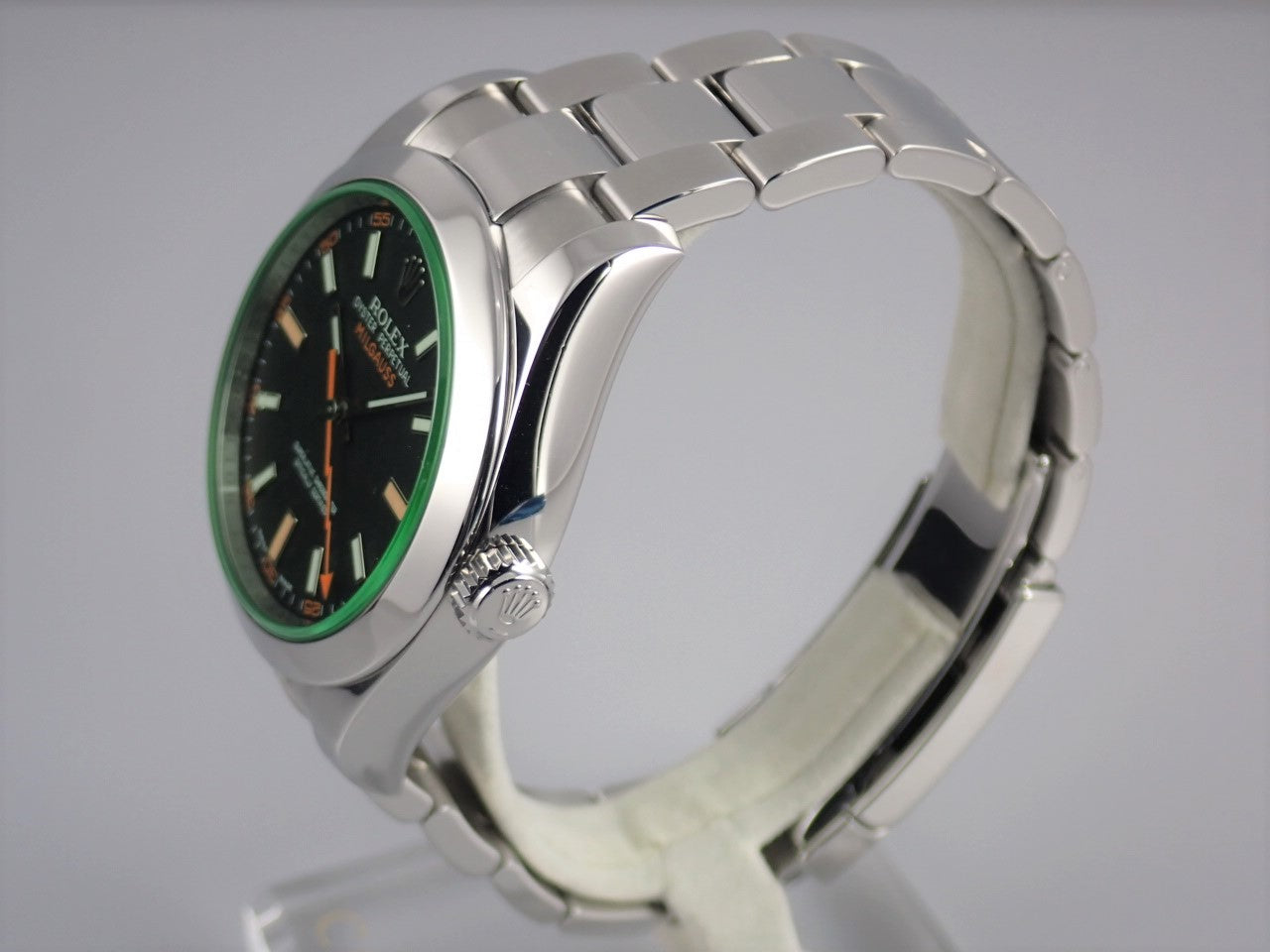 Rolex Milgauss Green Glass G Series