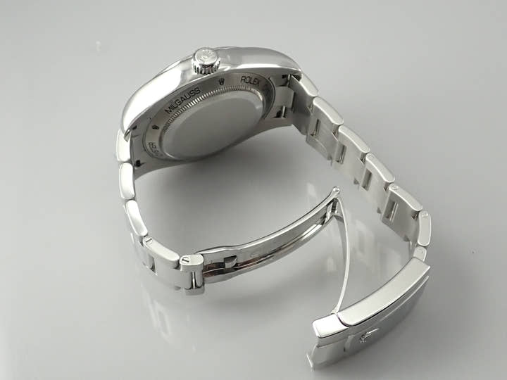 ロレックス ミルガウス Ref.116400 ステンレススチール ホワイト文字盤