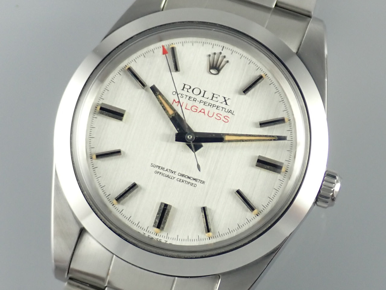 Rolex Milgauss Silver Dial &lt;Warranty claim card, box, etc.&gt;