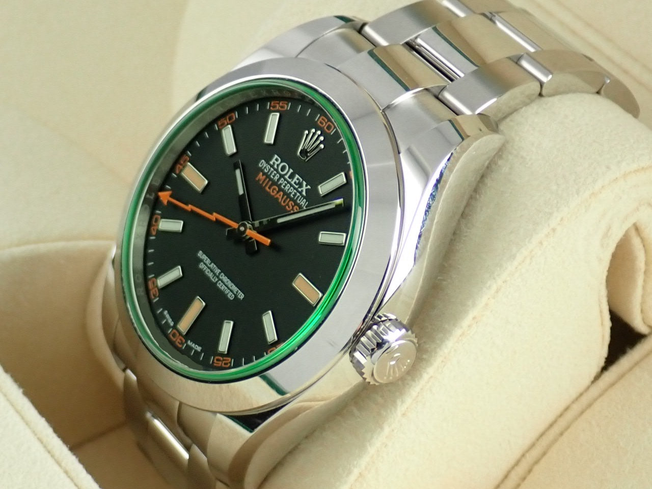 Rolex Milgauss Green Glass Random [Unused] &lt;New warranty, box, etc.&gt;