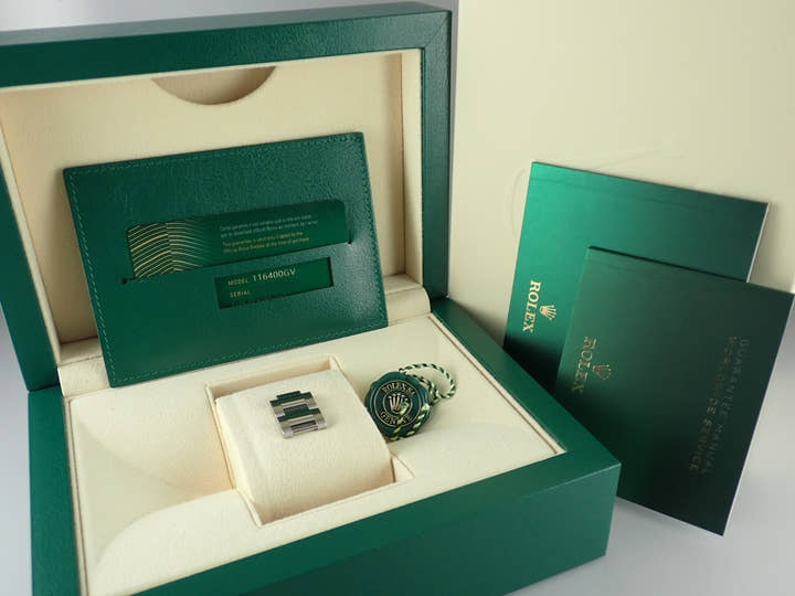ロレックス ミルガウス Ref.116400GV ブラック文字盤 未使用 milgauss-24
