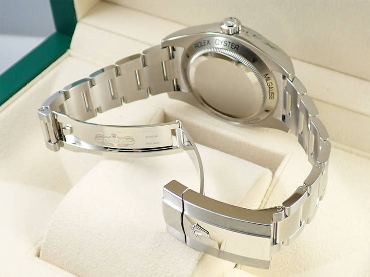 ロレックス ミルガウス Ref.116400GV ステンレススチール Zブルー文字盤