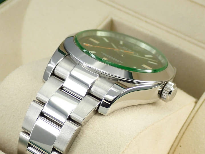 ロレックス ミルガウス Ref.116400GV ステンレススチール ブラック文字盤