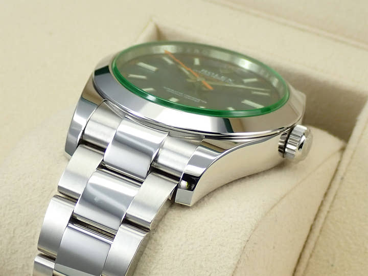 ロレックス ミルガウス Ref.116400GV ステンレススチール Zブルー文字盤
