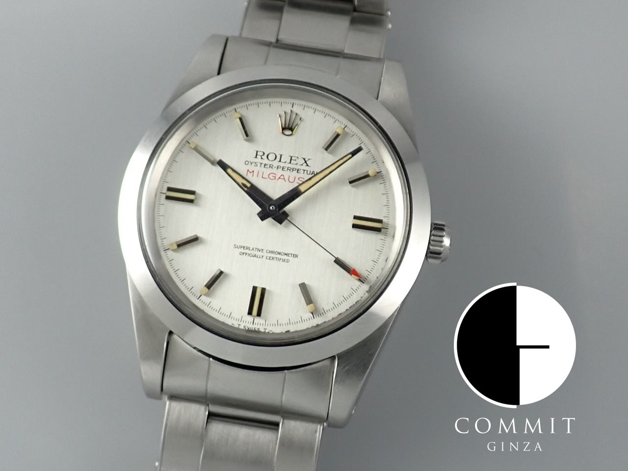 Rolex Milgauss Silver Dial