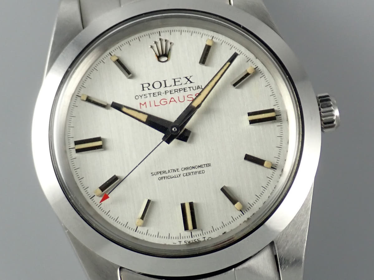 ロレックス ミルガウス Ref.1019 シルバー文字盤 中古 milgauss-29