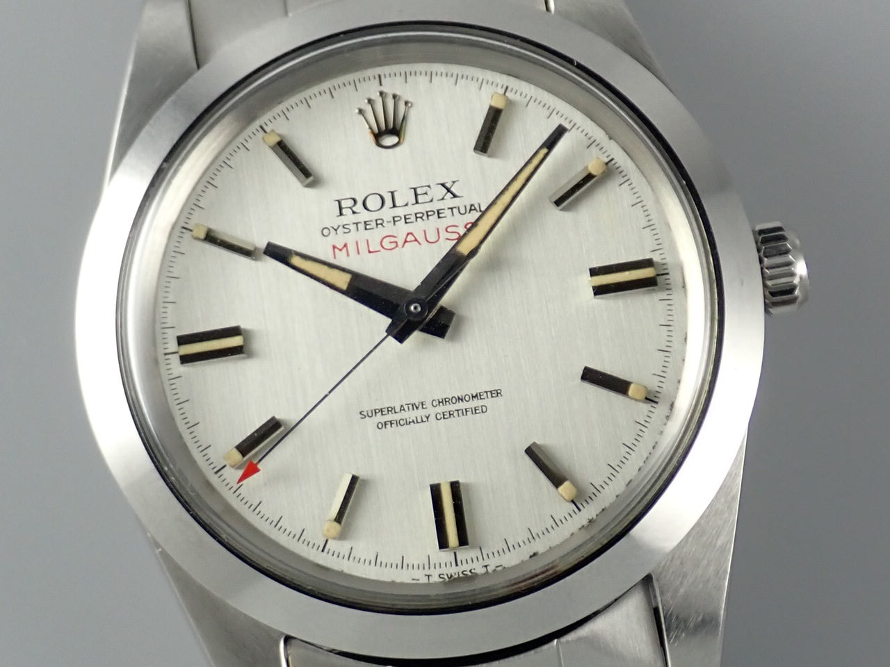 Rolex Milgauss Silver Dial