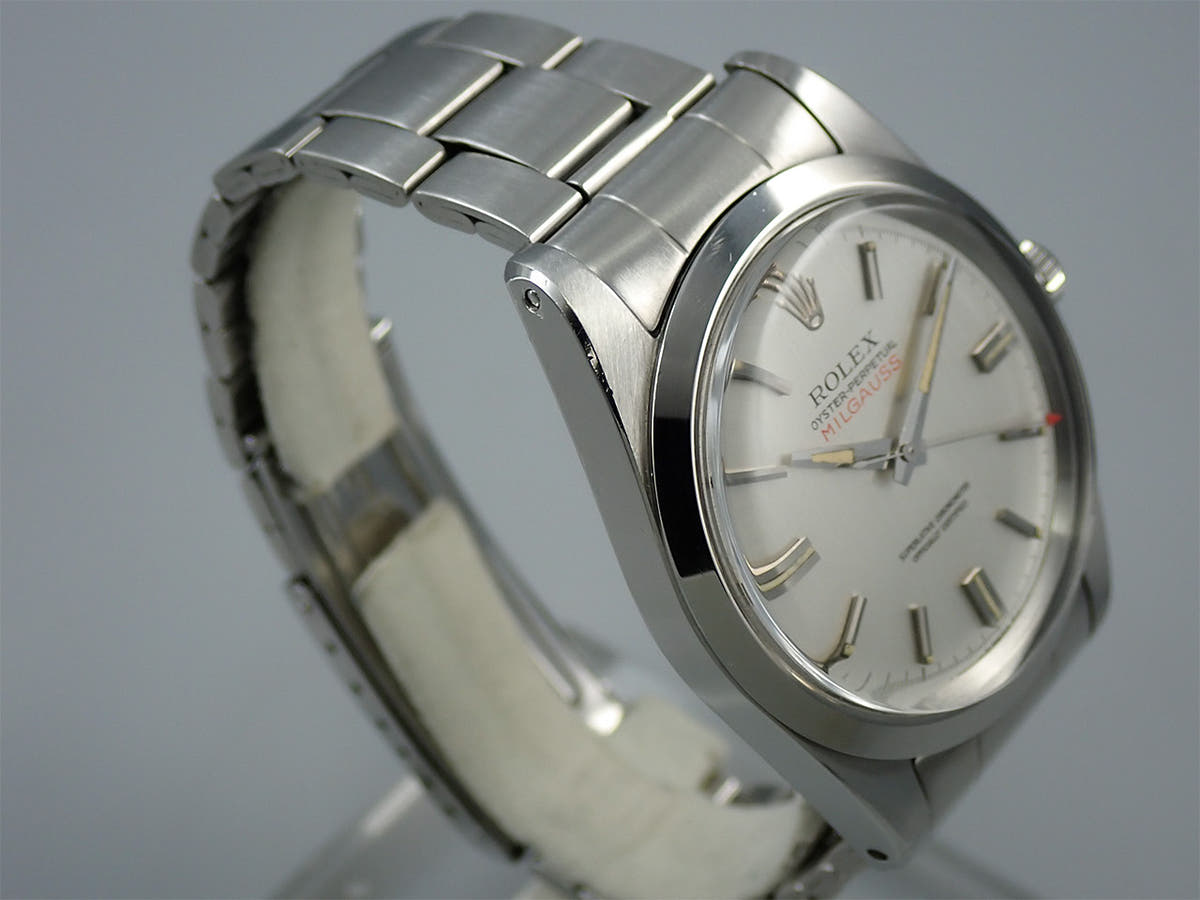 ロレックス ミルガウス Ref.1019 シルバー文字盤 中古 38VA4T31