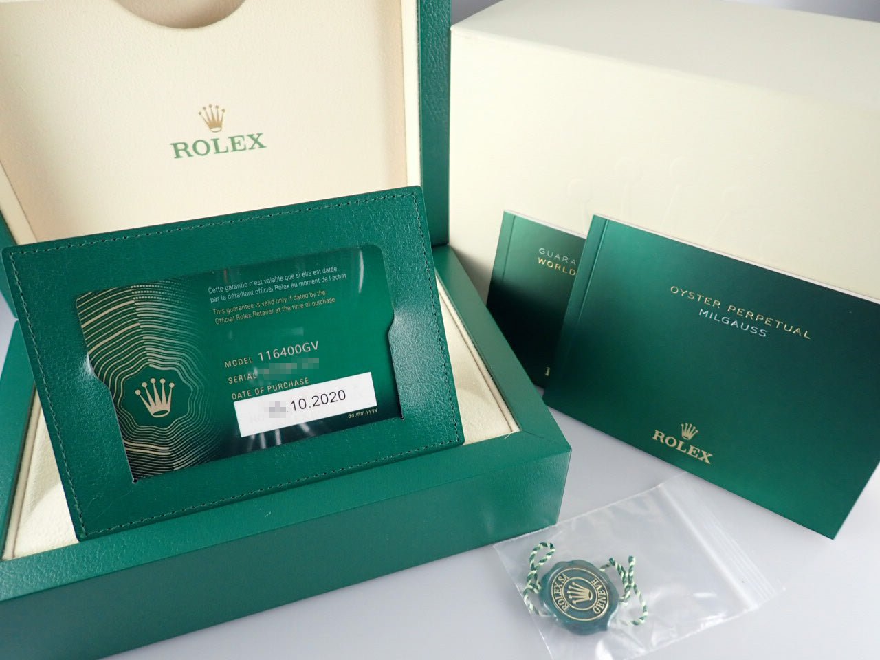 Rolex Milgauss Z-BLUE [Unused] &lt;Warranty, box, etc.&gt;