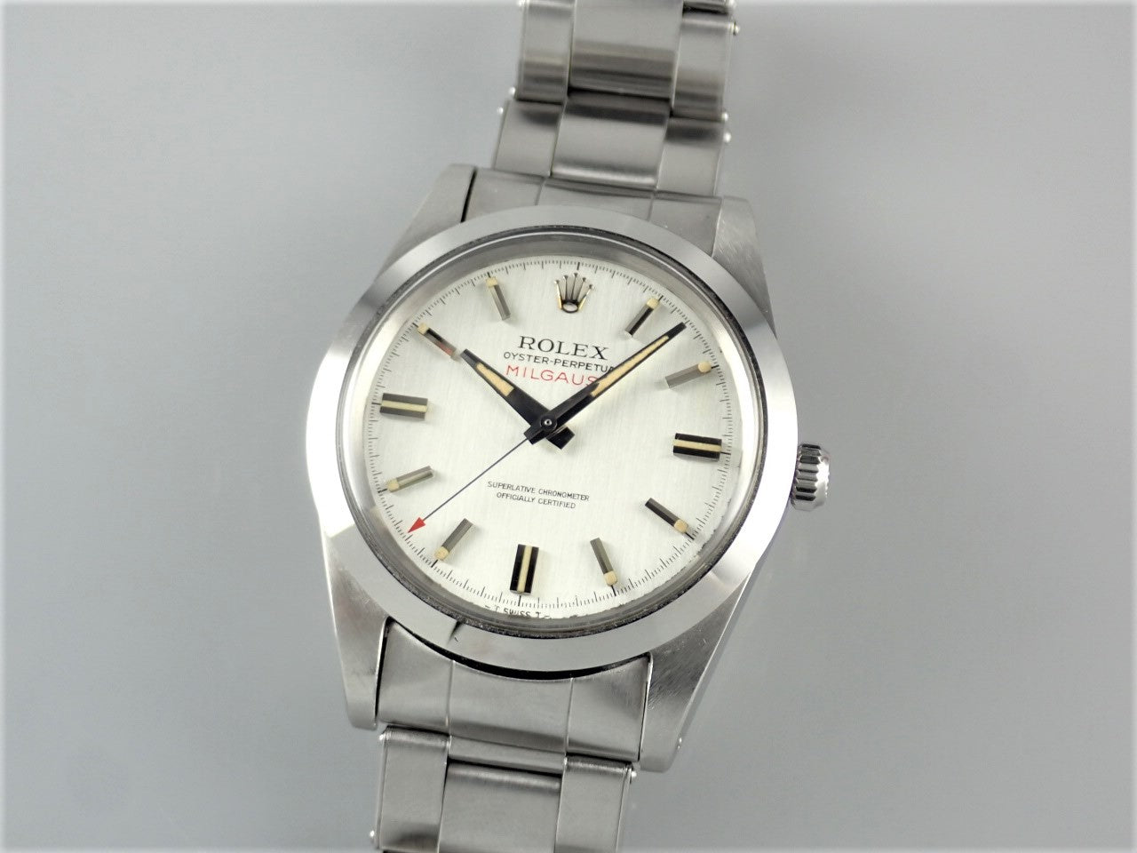 Rolex Milgauss Silver Dial