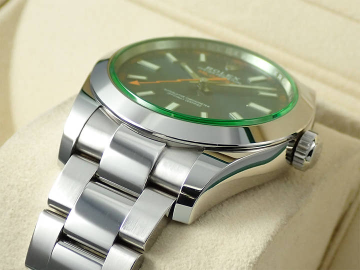 ロレックス ミルガウス Ref.116400GV ステンレススチール Zブルー文字盤