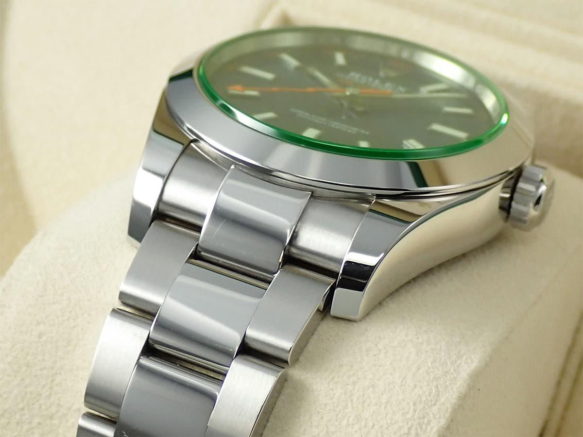ロレックス ミルガウス Ref.116400GV Zブルー文字盤 中古 LZ8LTCFC