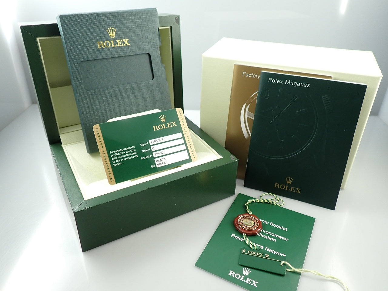 Rolex Milgauss &lt;Warranty, Box, etc.&gt;