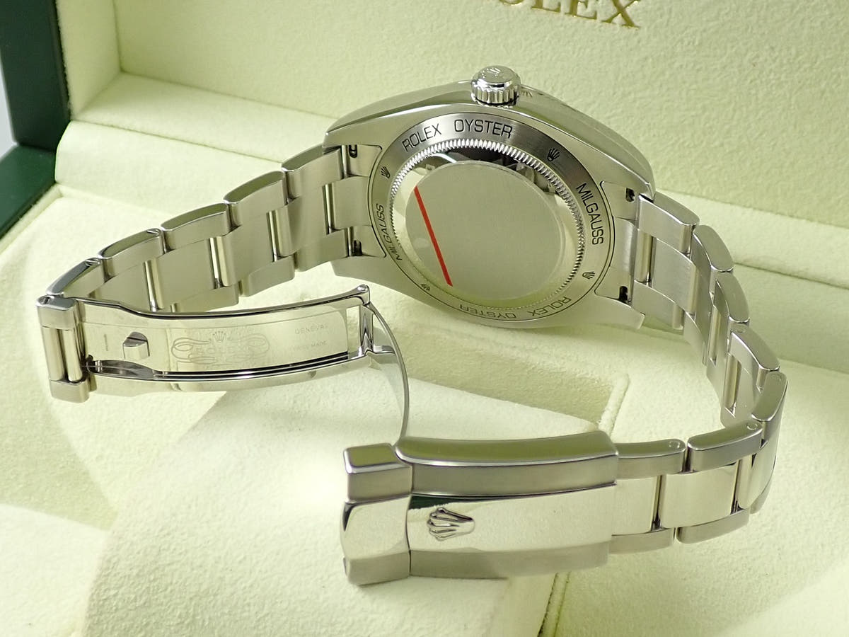 ロレックス ミルガウス Ref.116400GV ブラック文字盤 美品 JY9K0F5X