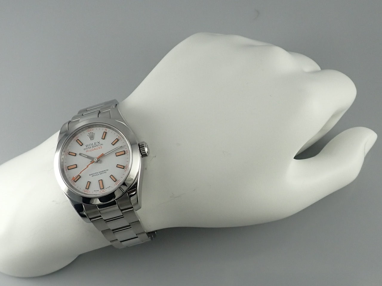 Rolex Milgauss White Dial &lt;Warranty, Box, etc.&gt;