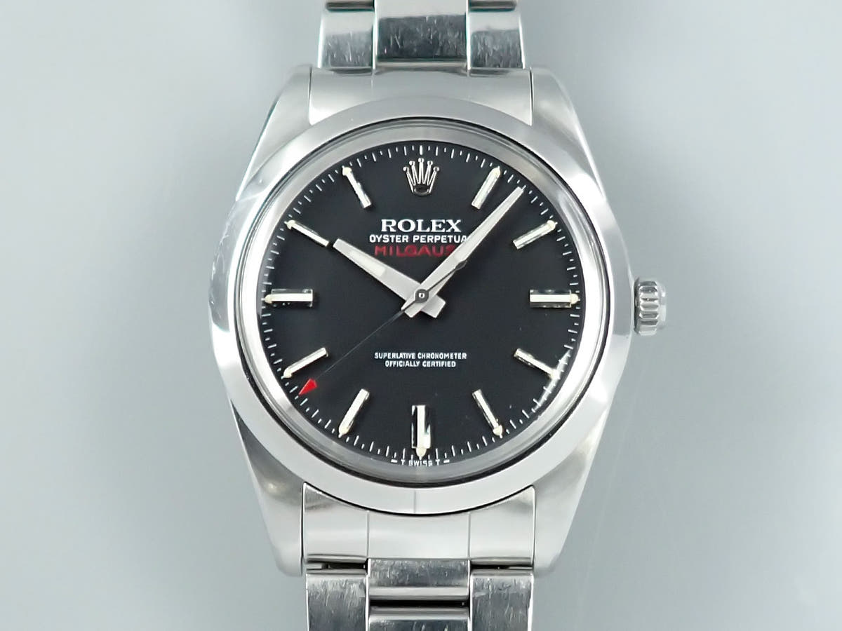 ロレックス ミルガウス Ref.1019 ブラック文字盤 中古 734YHVX8